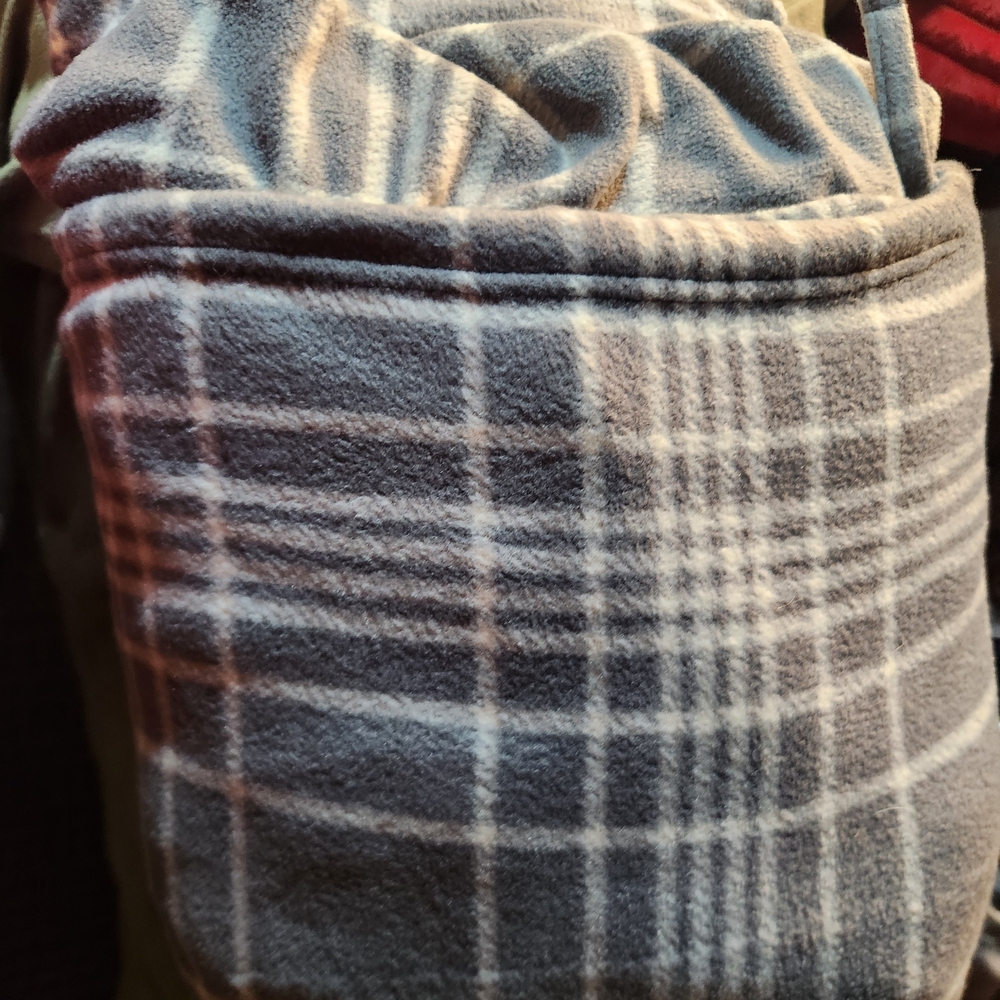 Cuddl Duds Gray Plaid Bedding Sheets